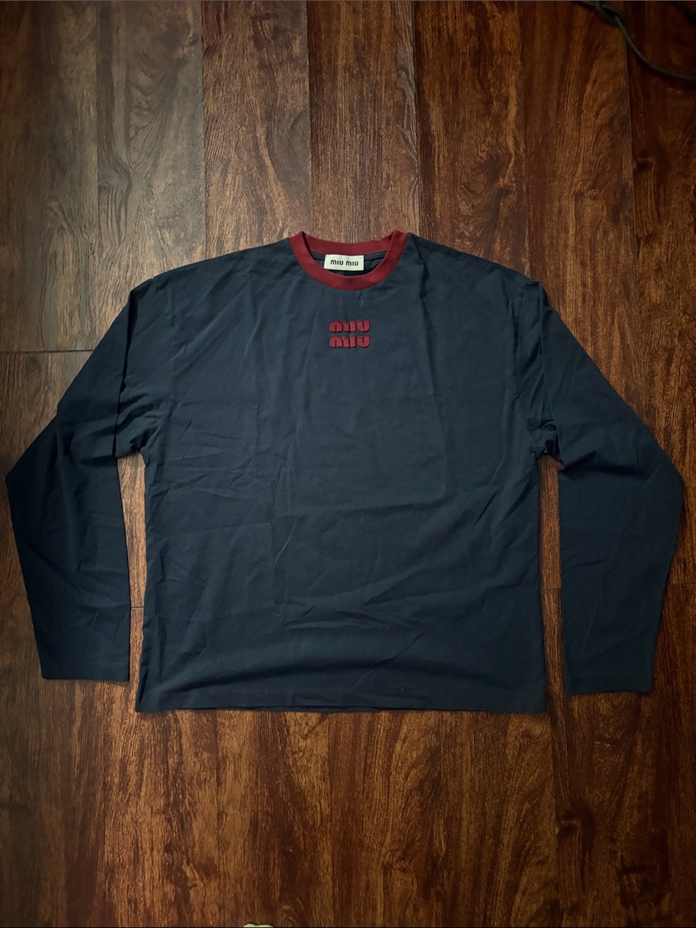 Miu Miu Long Sleeve Tee